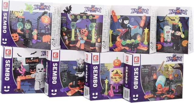 Building Sembo Block Halloween party