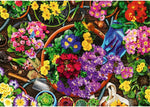 Trefl – Puzzle 2in1: Garden Work – 2 x 500 Pieces