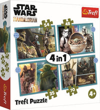 Puzzles - "4in1" - The Mandalorian/Lucasfilm Star Wars The Mandalorian