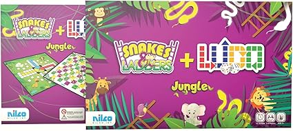 NILCO Ludo - snakes&ladders jungle