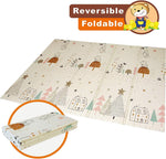Foldable Baby Play Mat Early Double Side Soft Baby Play Crawl Floor Mat