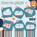 Magic Colored Gel 3D Aquatic Animal Bead Set