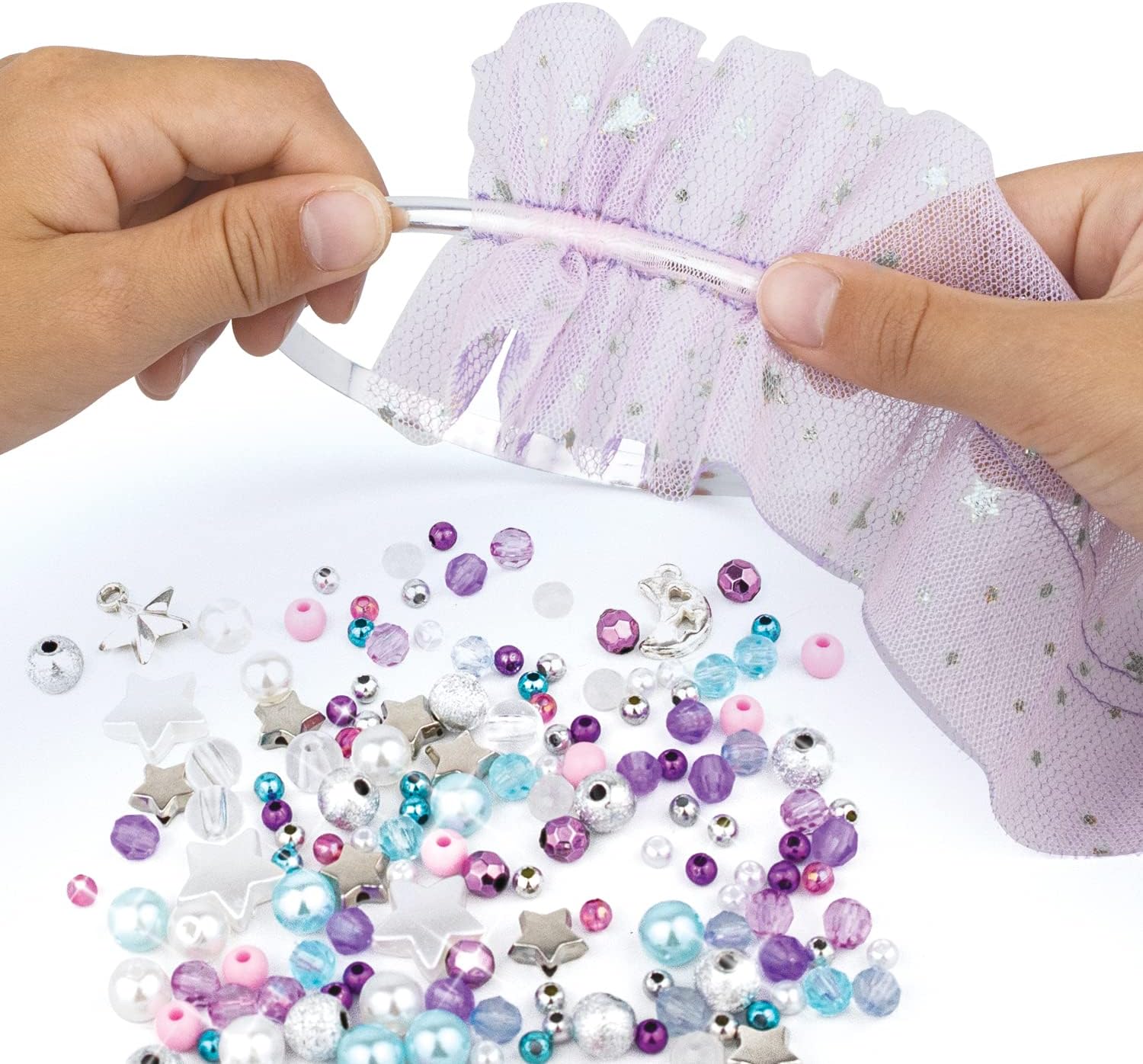 Nebulous Stars Ruffle Headband DIY Hair Accessories