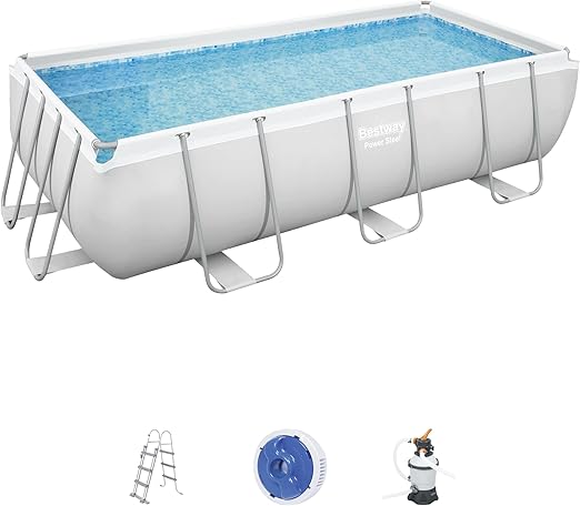 13'3" x 6'7" x 39.5"/4.04m x 2.01m x 1.00m Rectangular Pool Set