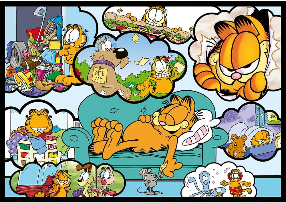 Trefl - 4 in 1 Jigsaw Puzzle: Garfield, Garfield