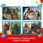 Puzzles - "4in1" - The Mandalorian/Lucasfilm Star Wars The Mandalorian