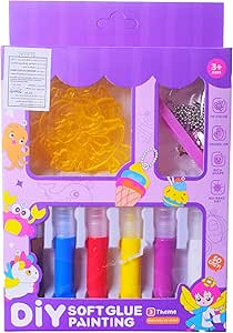 DIY Soft Glue Painting For 3 Years And Above - Multicolor AF6