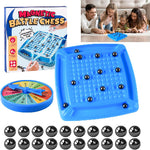 Necdeol Magnetic Chess Game, Magnetic Chess Game, Battle Chess with Magnetic, Travel Chess Magnetic, Puzzle Checkers Game, Portable Chessboard Party for Family Reunion (B)