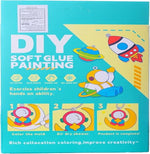DIY Soft Glue Painting For 3 Years And Above - Multicolor