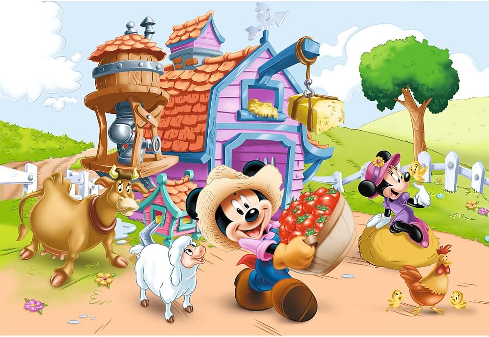 Trefl - Puzzle, Farmer Miki, Disney Mickey Mouse And Friends