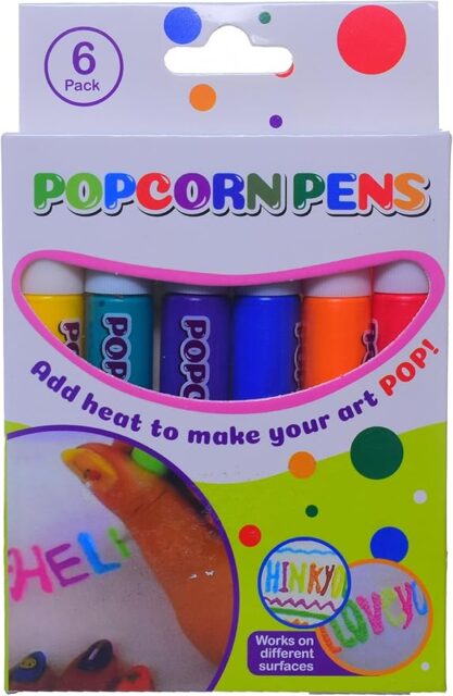 Popcorn Coloring pens