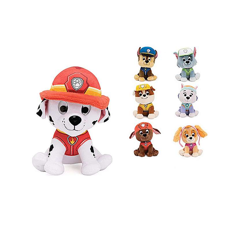 Paw Patrol. Plush mascot 15 cm, mix of patterns