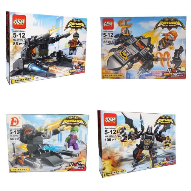 BAT FRIENDS +90PCS: Dynamic Superhero Building Set for Collaborative Adventures
