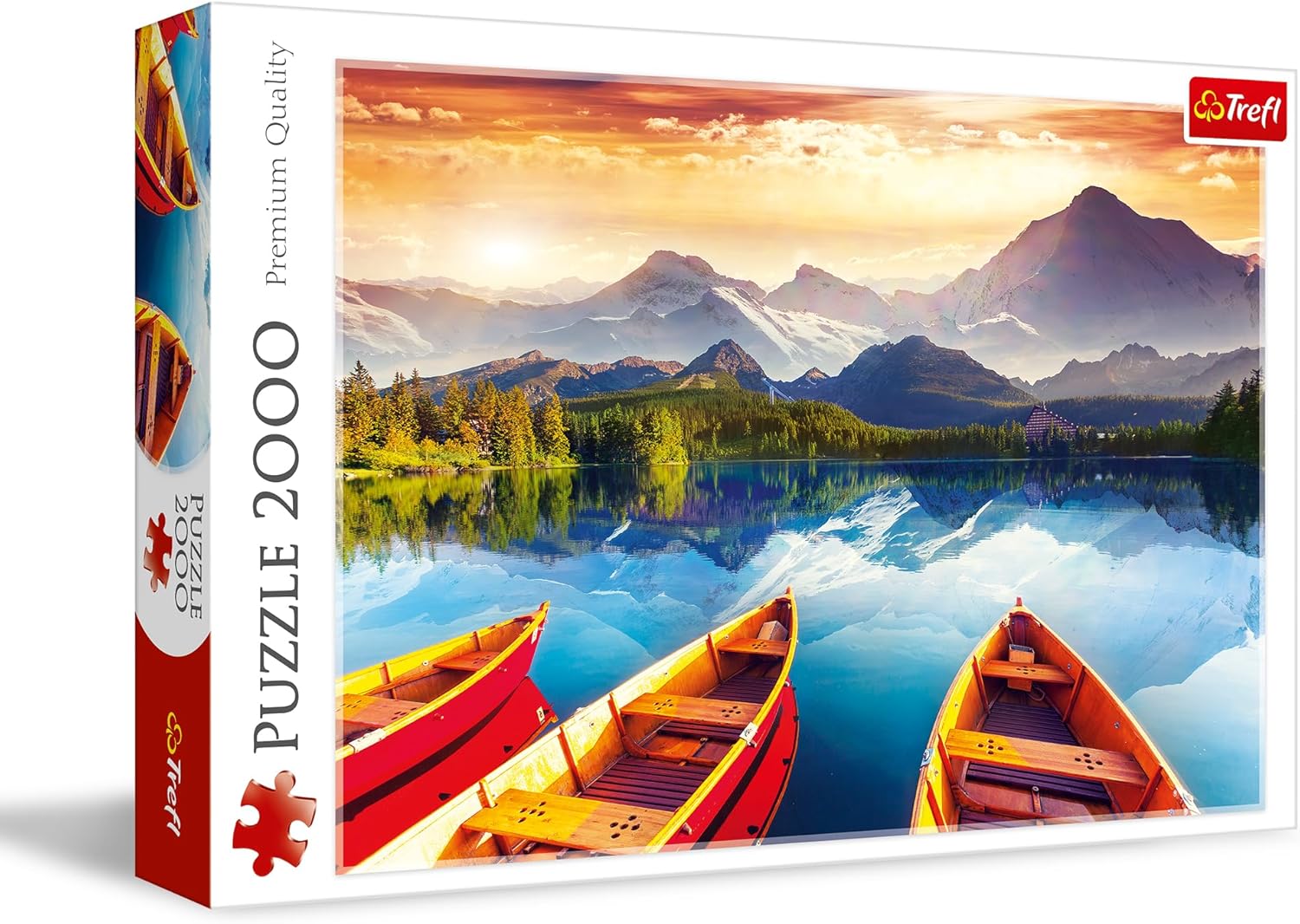 أحجية بحيرة كريستال تريفيل للجنسين - 2000 قطعة 