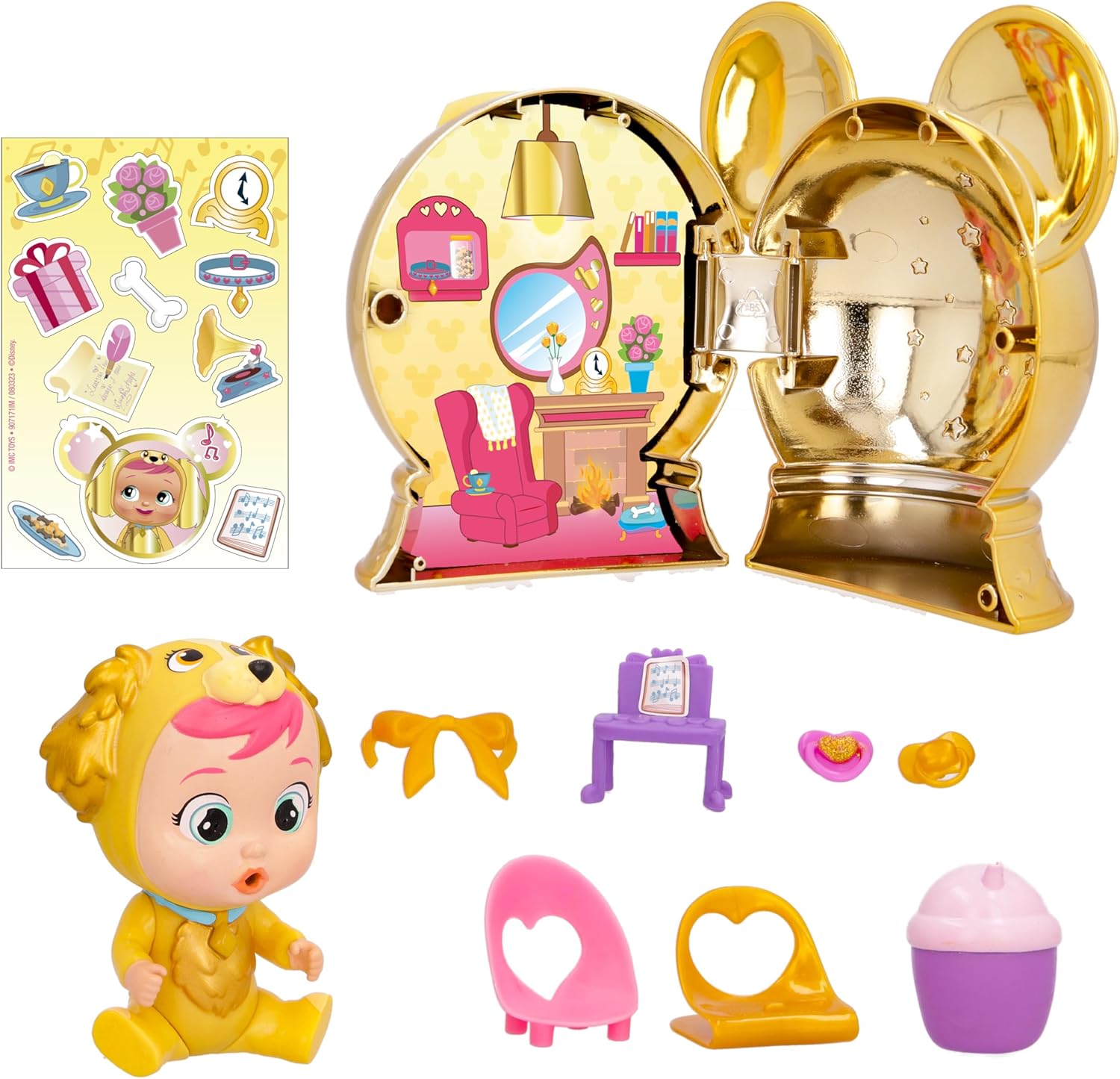 Cry Babies Magic Tears 82663IM Mini Doll, Multi-Colour