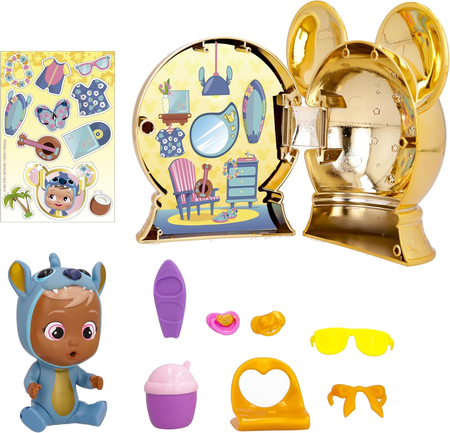 Cry Babies Magic Tears 82663IM Mini Doll, Multi-Colour