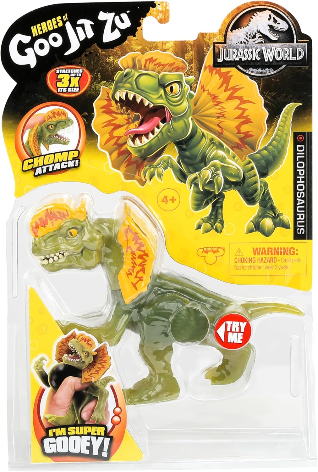 Heroes of Goo Jit Zu Jurassic World - Dilophosaurus