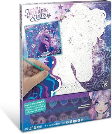 Nebulous Stars NS11421 Paint-by-Number on Canvas Nebulia & Horse