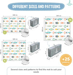 Children's Play Mat Thick Foam Foldable Reversible Floor Mat