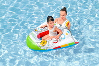 Bestway 41" x 39"/1.04m x 99cm FUNSPEAKERS SPACE SHIP BABY BOAT