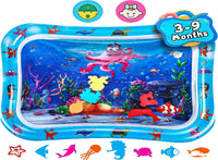 Inflatable Tummy Time Water Mat Baby