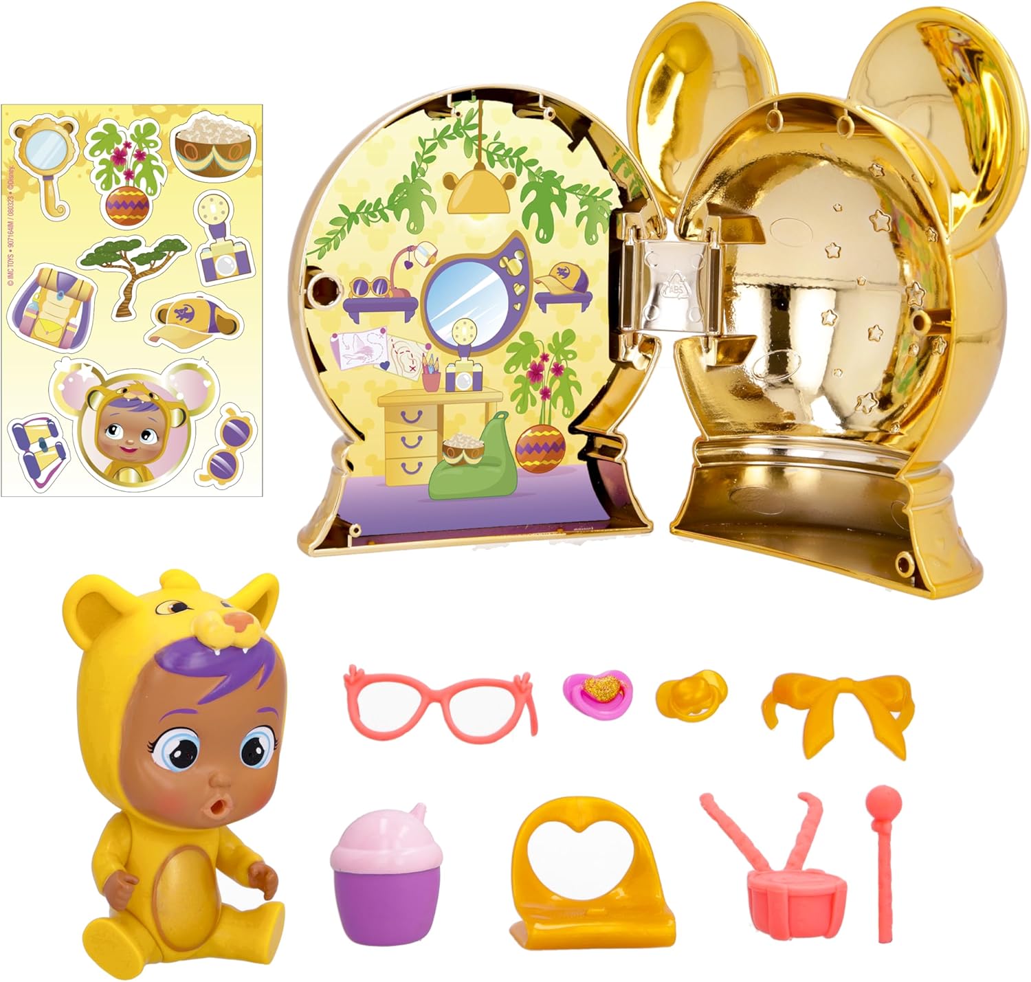 Cry Babies Magic Tears 82663IM Mini Doll, Multi-Colour