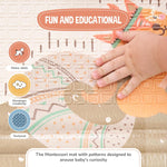 Children's Play Mat Thick Foam Foldable Reversible Floor Mat