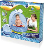 30.5" x 26.5" x 23.5"/78cm x 68cm x 60cm Pop-Up n' Splash Baby Pool