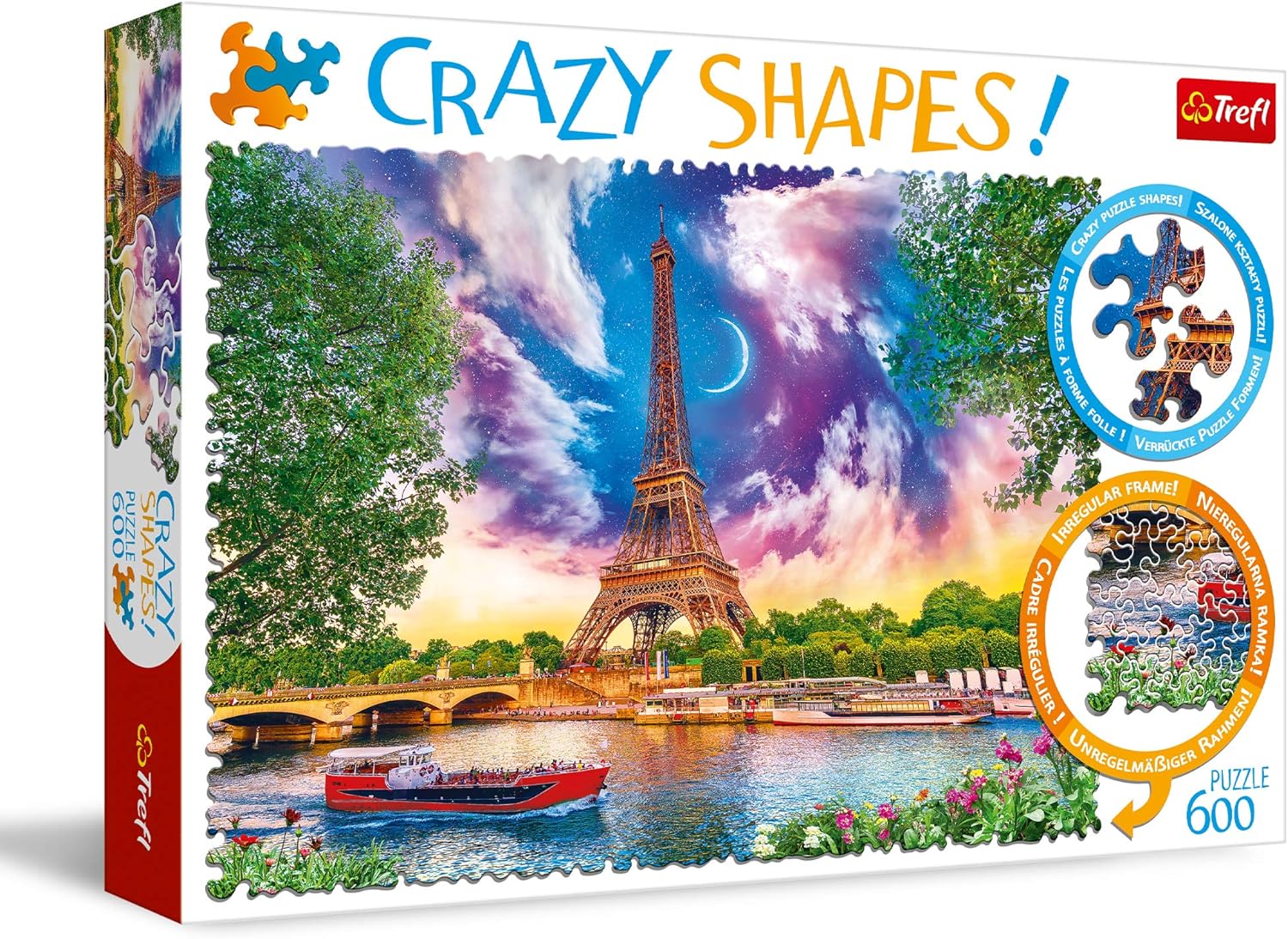 أشكال غريبة في سماء باريس 