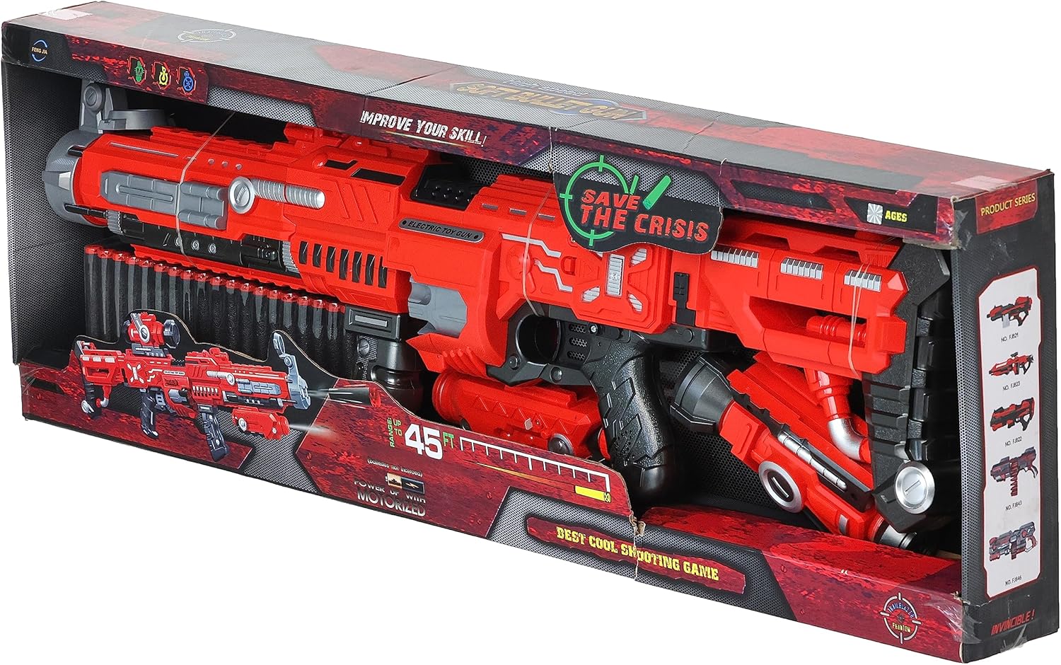 HIGH SPEED SOFT BULLET GUN