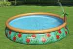 Fast Set 15' x 33"/4.57m x 84cm Paradise Palms Pool Set