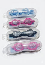 Professional Anti-Fog Swimming Goggles with Protective Hard Case