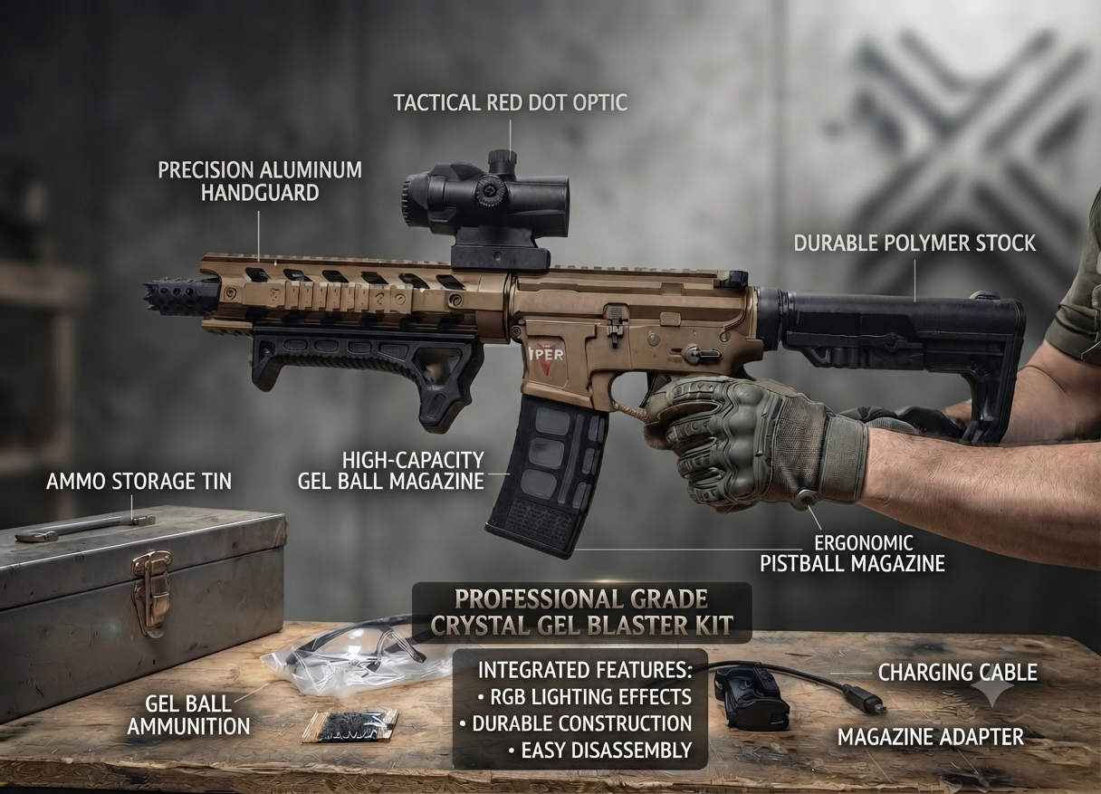 M416 / Electric toy gun that fires gel balls 🤩👻🧨
