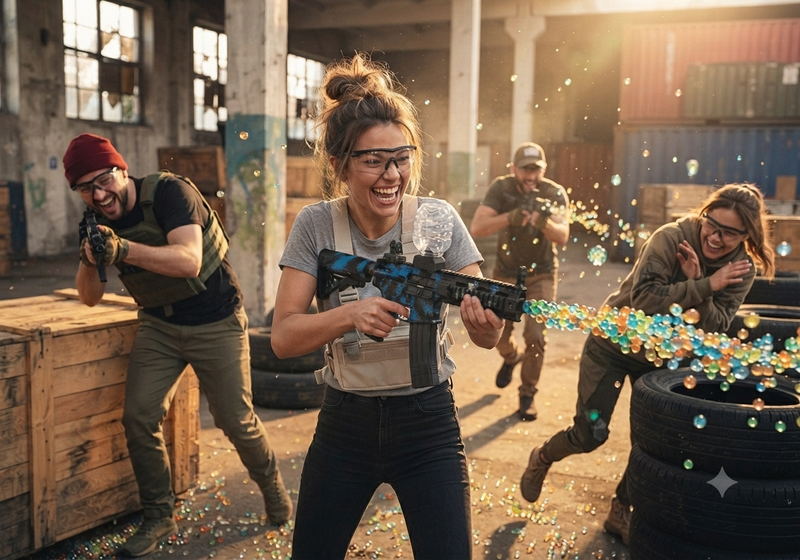 MINE M416 / The fun and safe gel ball blaster 🤩🔥💣