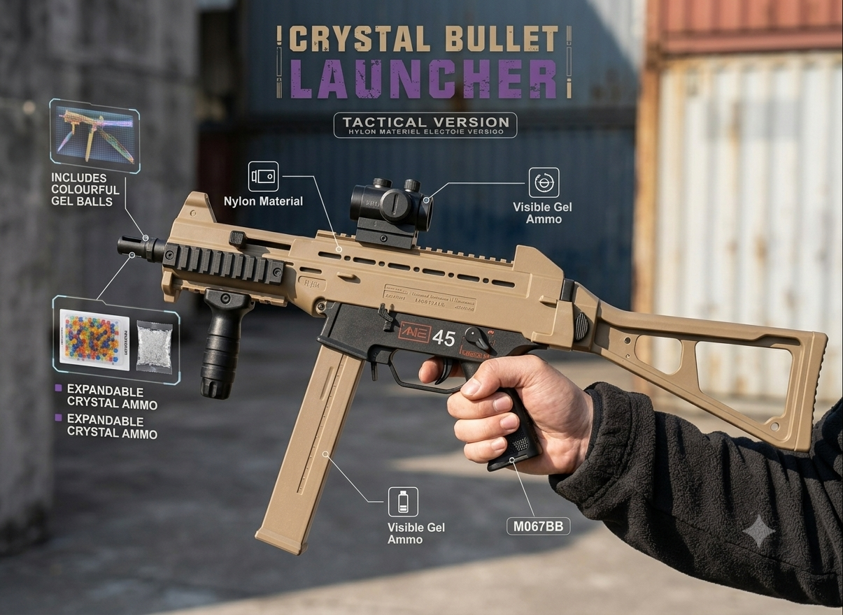 UMP9 / Small electric toy gun that shoots water gel balls 🤩🔥💣