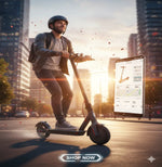 iGlide™ 8.5" Folding Electric Scooter (Black)