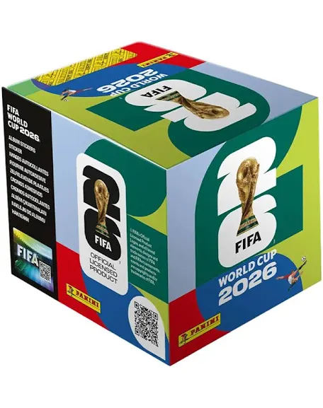 ستيكر كاس العالم ٢٠٢٦علبه ٥٠ استيكر