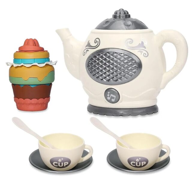 Kids Tea Set With Musical Teapot