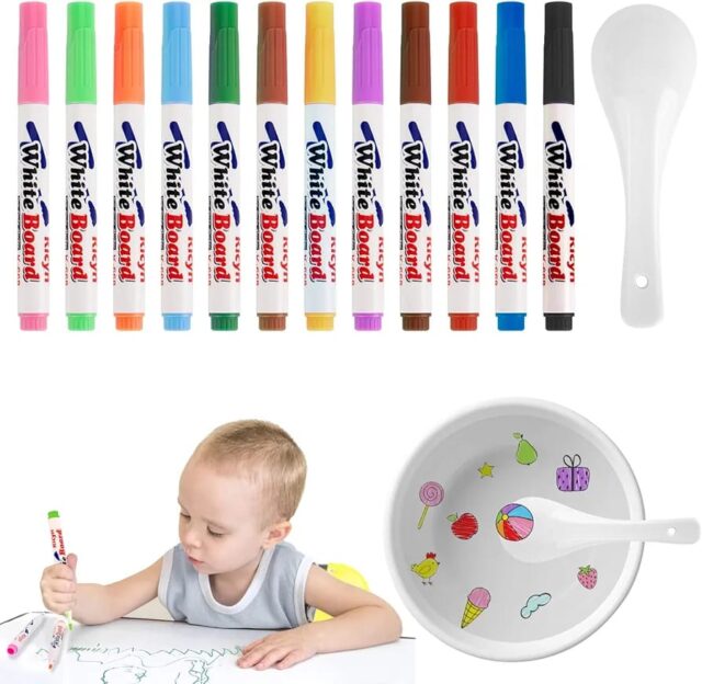 CTDMJ 12-Color Magical Water Painting Pen, Magic painting pens