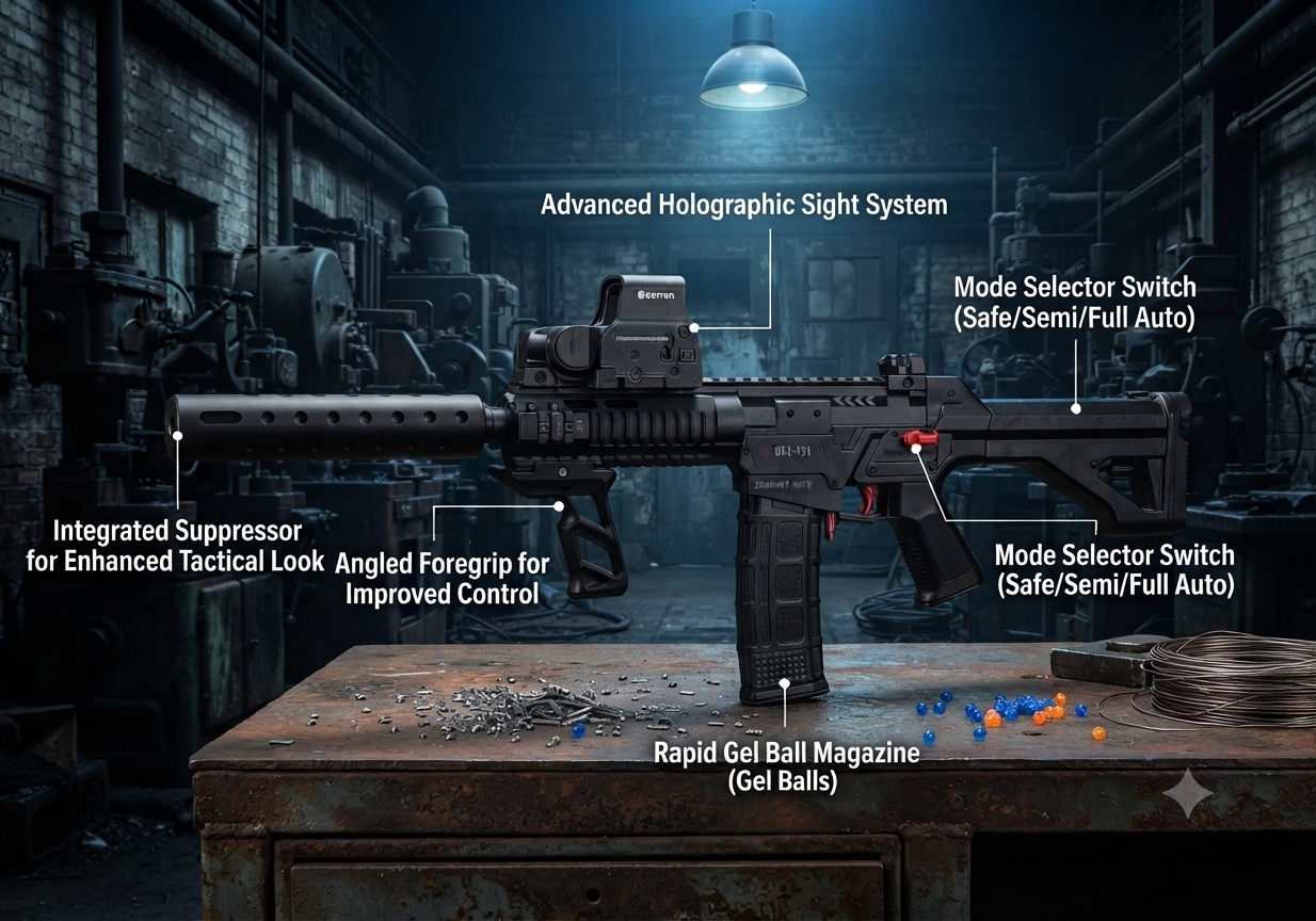ADRIMCY / The fun and safe gel ball blaster 🤩🔥💣