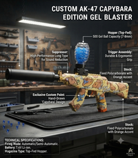 AK47 / Electric Toy Gun That Fires Gel Balls 🤩👻🧨