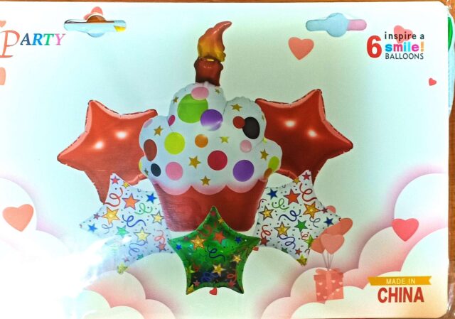 Inspire a 6 Smile Helium Balloons