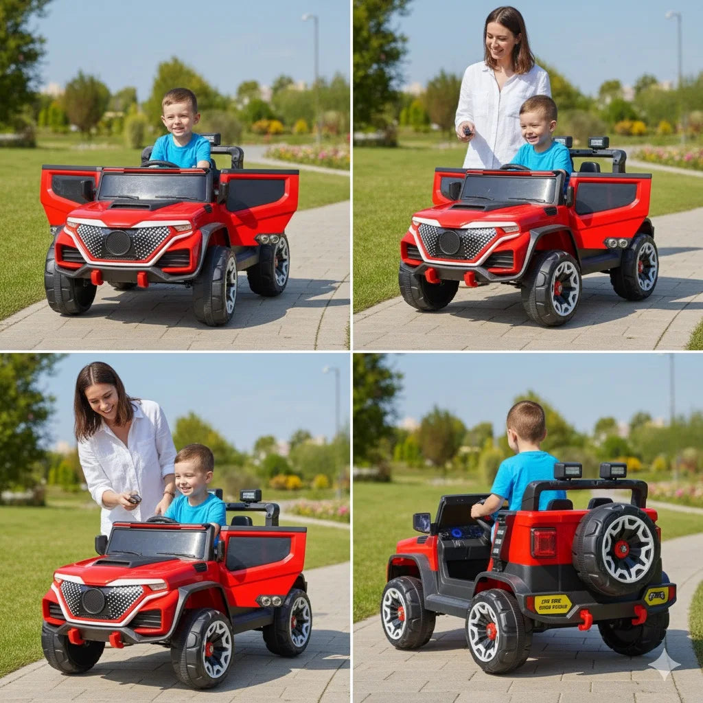 4-Wheel Electric Cars Remote And app