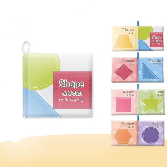 colours with this delightful educational soft book