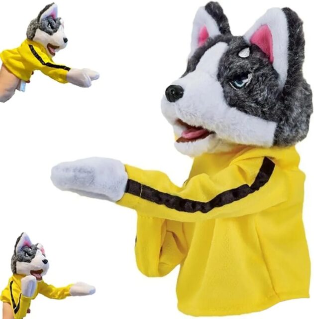 Kung Fu Dog &amp;Husky Interactive Toy