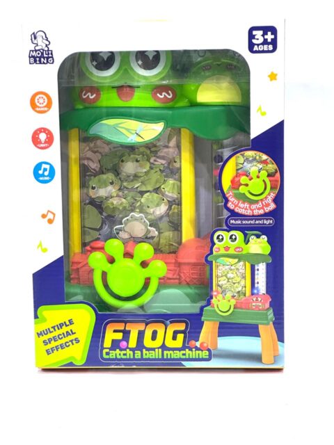 MoLi Bing Frog Catch a Ball Machine