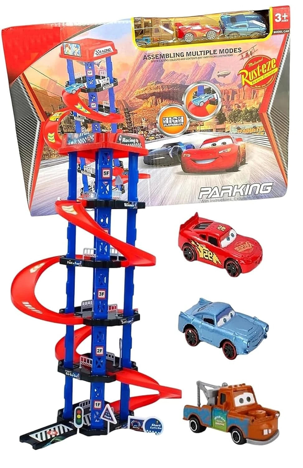 Rust-eze Racing Parking Set