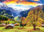 Puzzles - "1000" - A picturesque alpine village