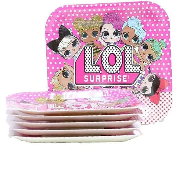 LOL Surprise Plate