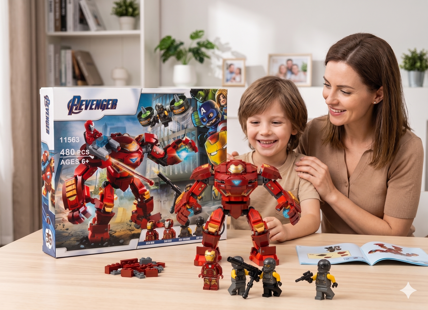 Iron Man Building Blocks Set